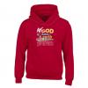 The God - Hoodie Gildan 18500B Medium Red Unisex