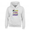 The God - Hoodie Gildan 18500B Medium White Unisex